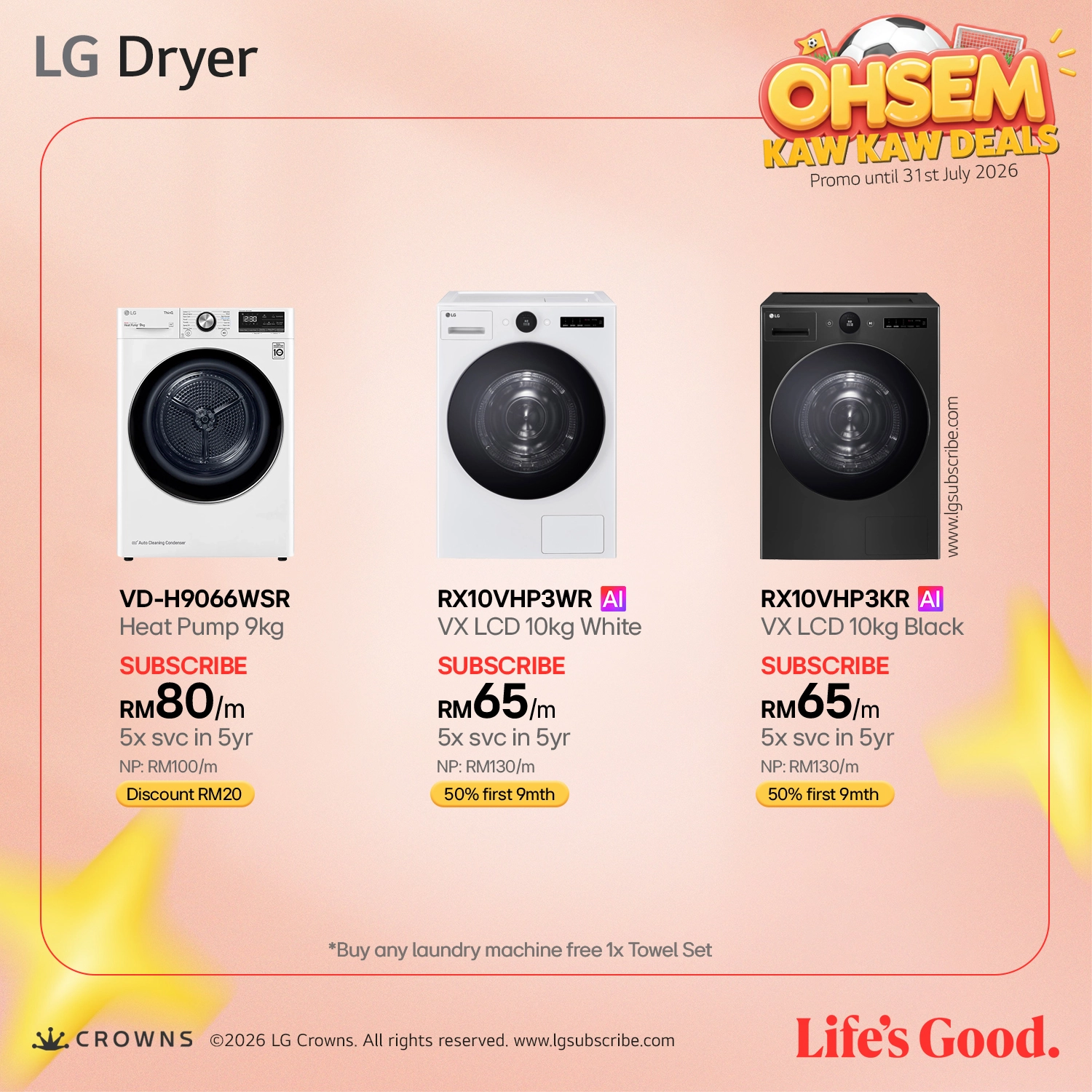 LG Top Loader - Laundry