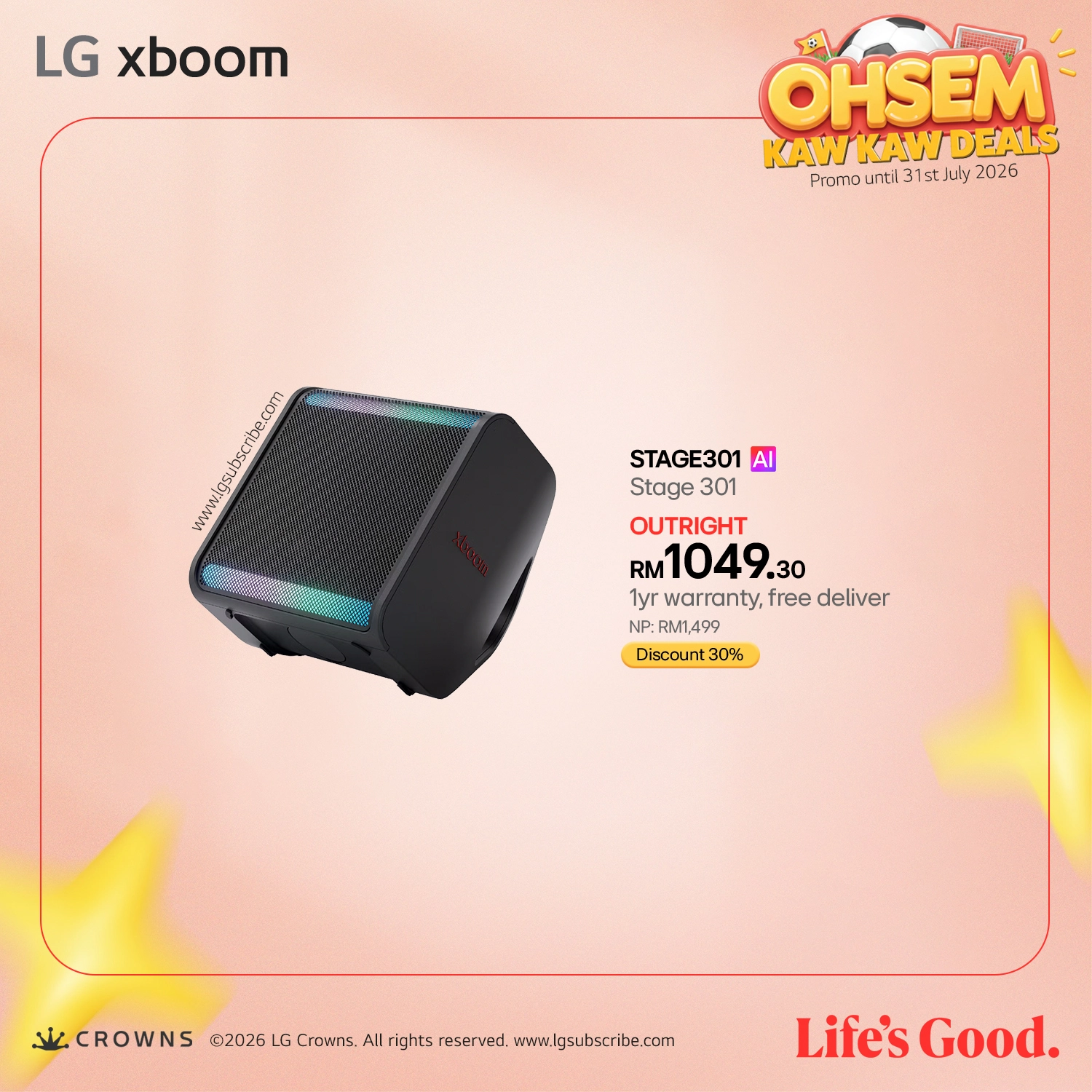 LG xboom - Speaker