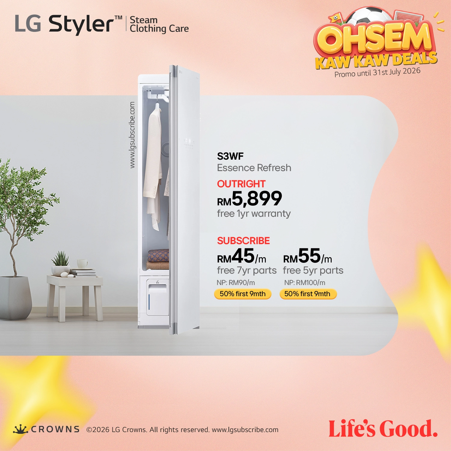LG Styler Smart Wardrobe