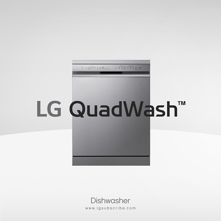 LG QuadWash Dishwasher DFC533FV