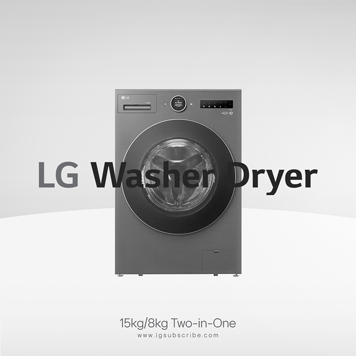 LG Washer Dryer Two-in-One Laundry Machine